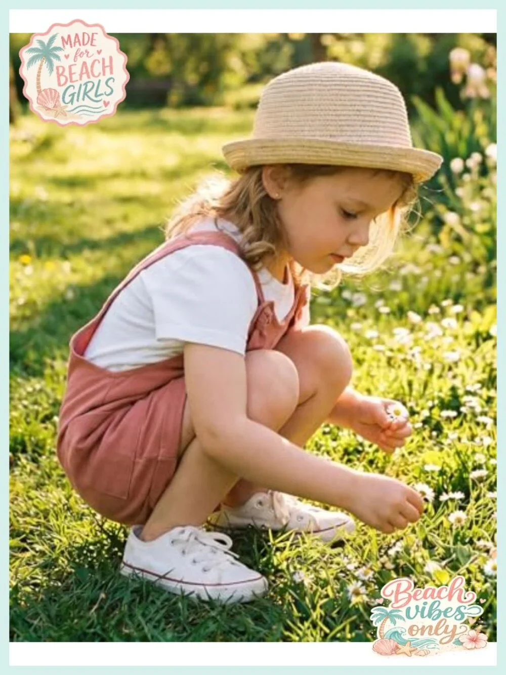 Toddler Girl Overall Shorts Set Adjustable Loose Jumpsuit Short Sleeve T-Shirt